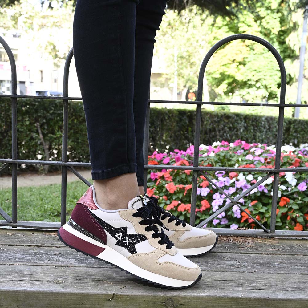 Sneakers Stargirl Burdeos