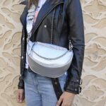 Riñonera Lúa Plata