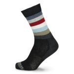 Calcetines de Lana Stripe Grey