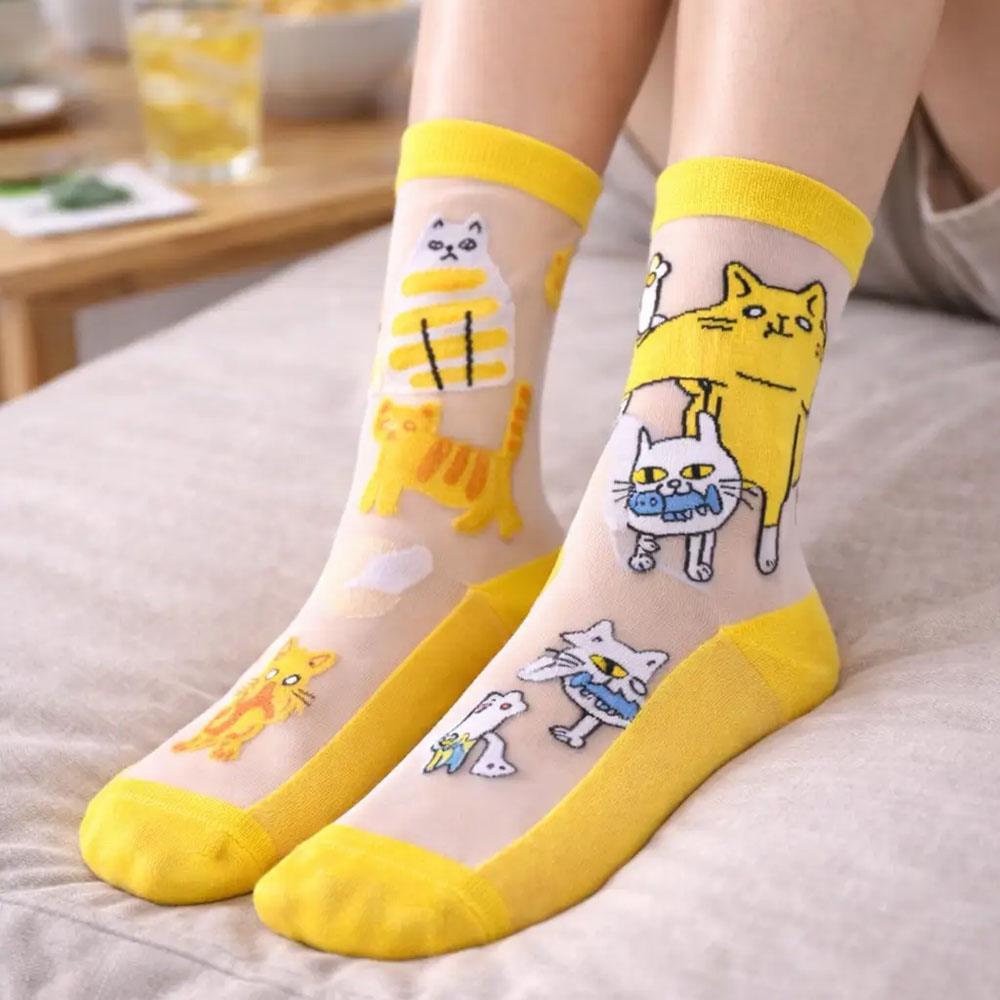 Calcetines Gatitos Traviesos