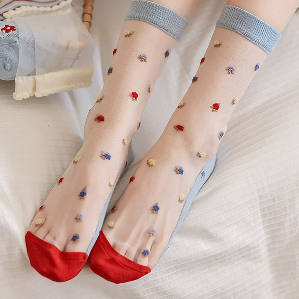 Calcetines Flores Multi