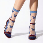 Media Tobillera Mariposas