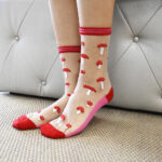 Media Tobillera Setas