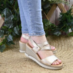 Sandalia Smash Platino