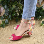 Sandalia Aura Fucsia