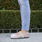 Bailarina Velvet Beige