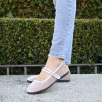 Bailarina Velvet Beige - Imagen 5