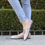 Bailarina Velvet Beige - Imagen 4