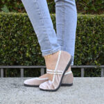 Bailarina Velvet Beige - Imagen 3
