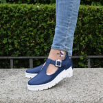 Zapato Laura Azul