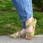 Sandalia Wood Verde - Imagen 2