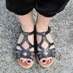 Sandalia Sambal Negro - Imagen 2