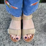 Sandalia Paradise Taupe Gold - Imagen 2