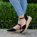 Alpargata Colibrí Negro