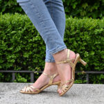 Sandalia Laurie Gold - Imagen 2