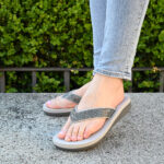 Chancla Capri Silver