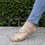 Reserva Pre-venta Sandalia Aethelia Gold - Imagen 2
